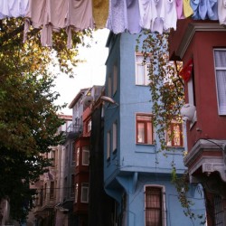 Istanbul Fatih colorful houses